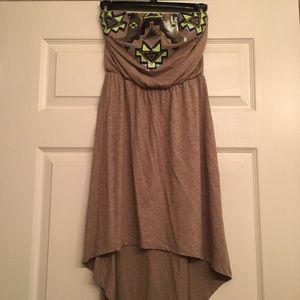 Strapless High Low Dresses from Express